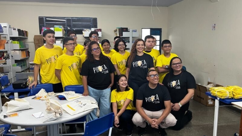 Pipoca em Cena Retorna a Manaus com Oficinas de Audiovisual para Estudantes