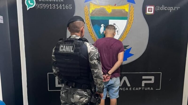 Homem é Detido em Boa Vista por Violação de Liberdade Monitorada