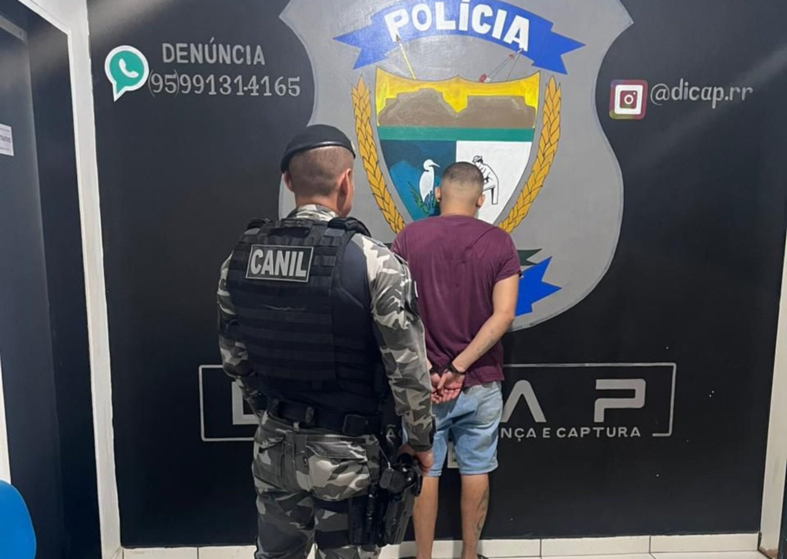 Homem é Detido em Boa Vista por Violação de Liberdade Monitorada
