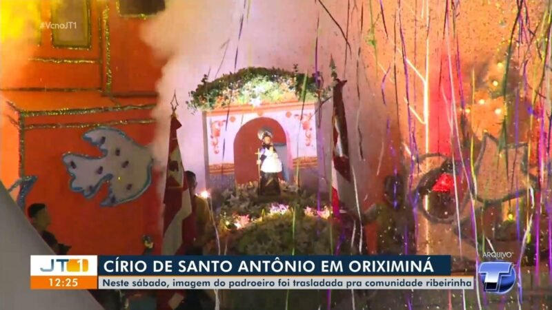 Início do Círio de Santo Antônio em Oriximiná: Trasladação e Celebrações