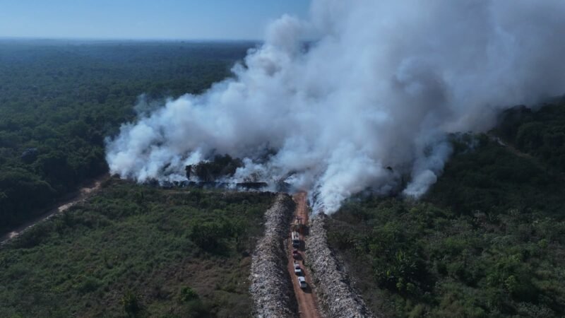 Ipaam impõe multa de R$ 2,5 milhões à Prefeitura de Iranduba por incêndio em lixão