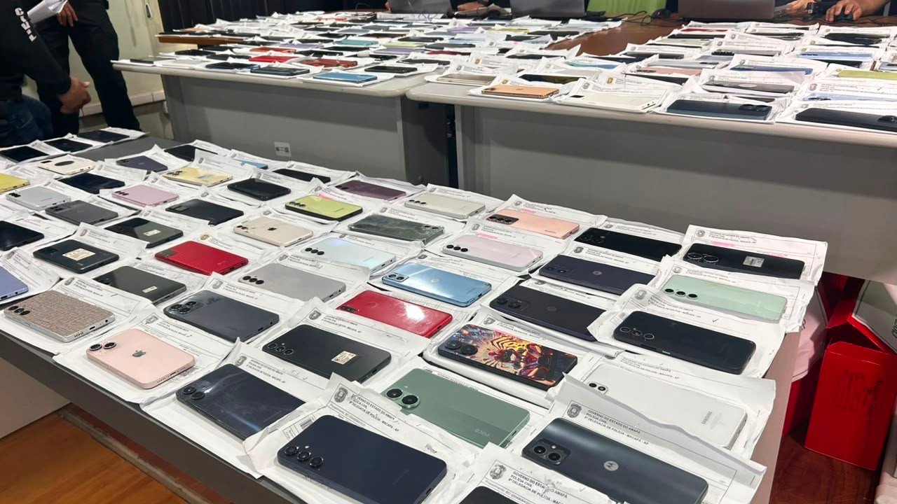 Operação Última Chamada Recupera Mais de 300 Celulares Roubados em Macapá e Santana