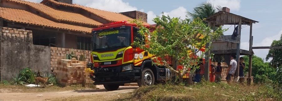 Incêndio em Terreno Baldio Gera Preocupação em Moradores de Santo André, Santarém