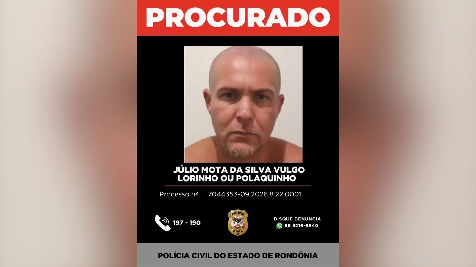 Homem Detido por Homicídio em Porto Velho; Outro Suspeito em Liberdade