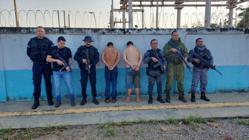 Recaptura de Fugitivos em Porto Velho: Operação Policial Resulta em Prisões e Tiroteio