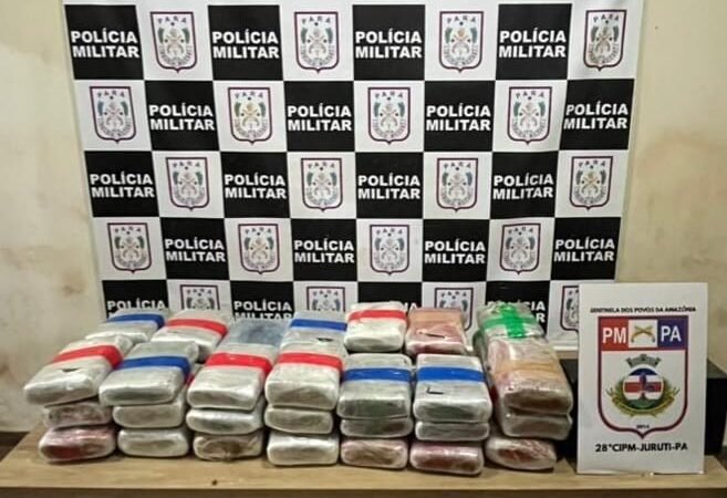 Operação Força Total: Apreensão de 74 kg de Drogas em Juruti