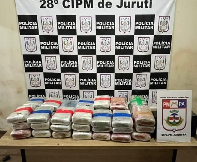 Operação Força Total: Apreensão de 74 kg de Drogas em Juruti