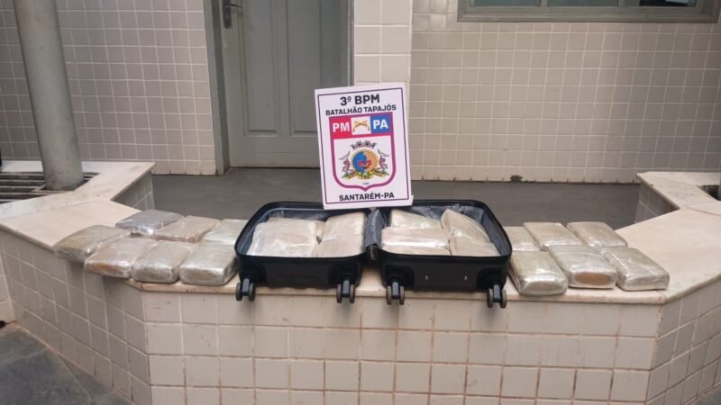 Polícia Militar Captura Suspeito com Drogas em Santarém