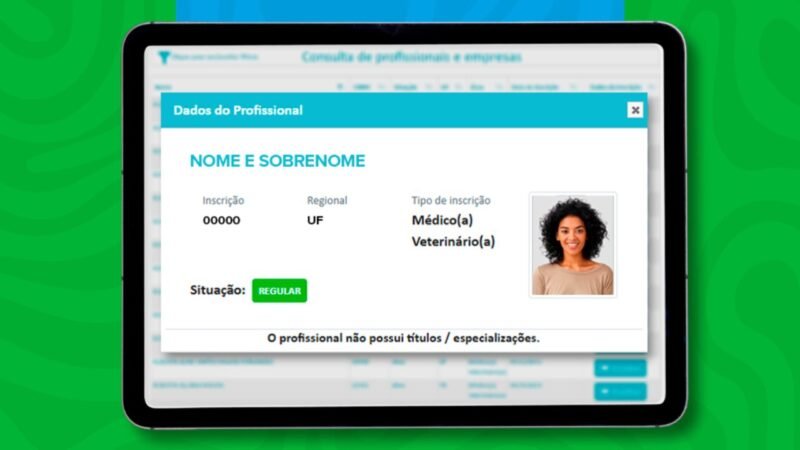 Novo Sistema de Identificação no Cadastro de Médicos-Veterinários e Zootecnistas do CFMV