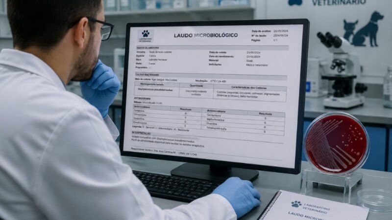 Boas Práticas e Critérios para Laudos Microbiológicos Veterinários
