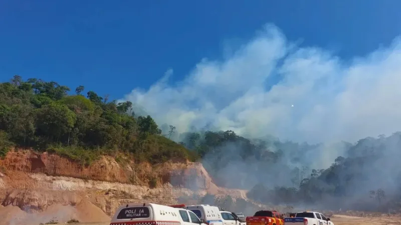 Prefeitura e Bombeiros Intensificam Combate a Queimadas na Capadócia em Santarém