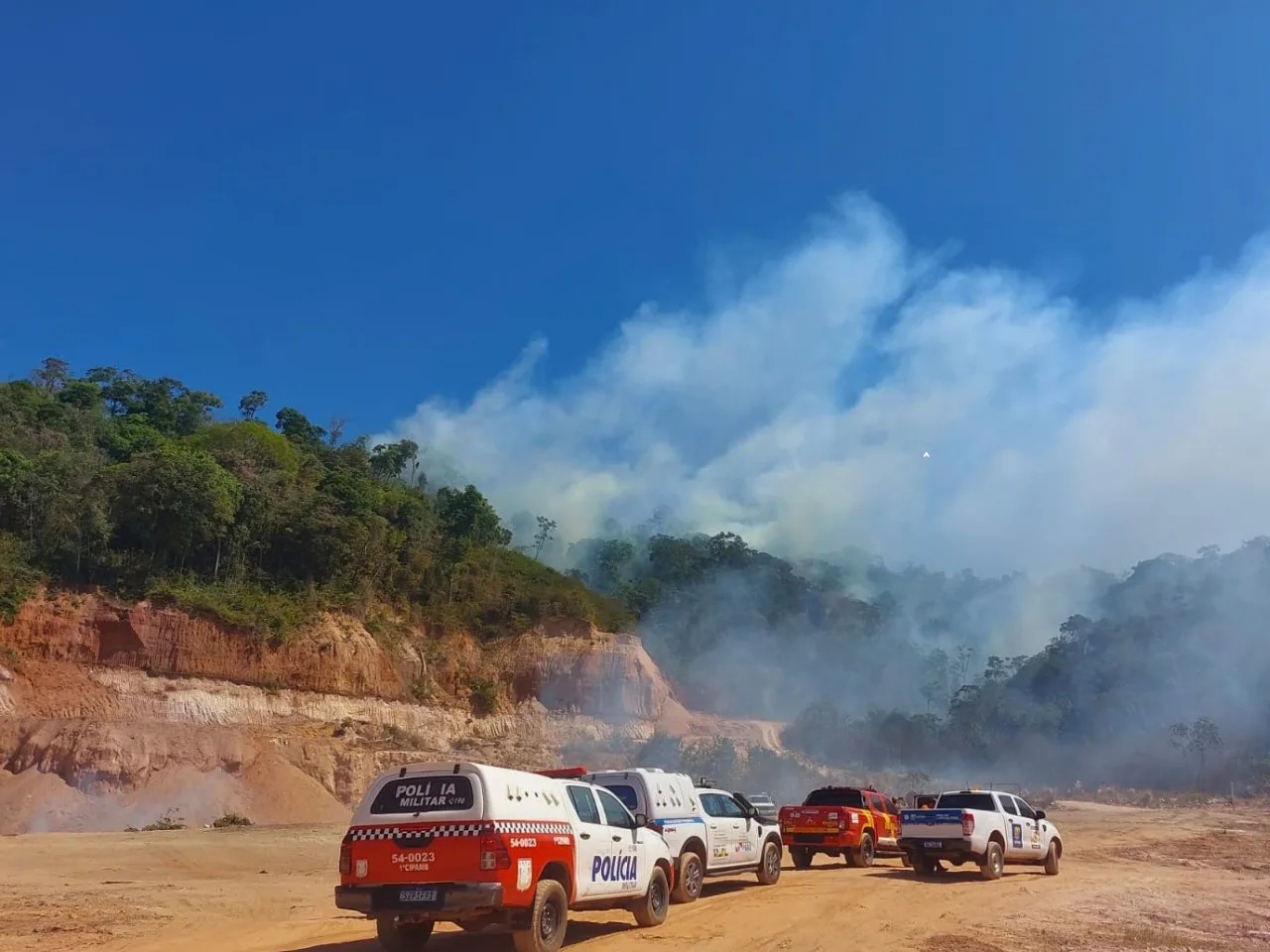 Prefeitura e Bombeiros Intensificam Combate a Queimadas na Capadócia em Santarém
