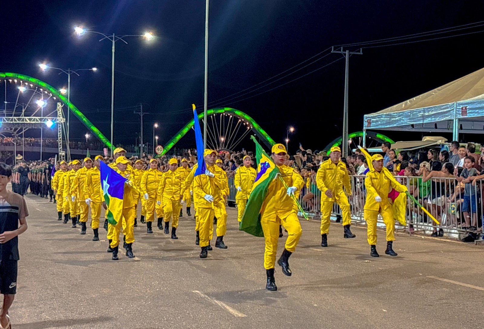 Desfile Cívico Marca o Dia da Independência em Porto Velho