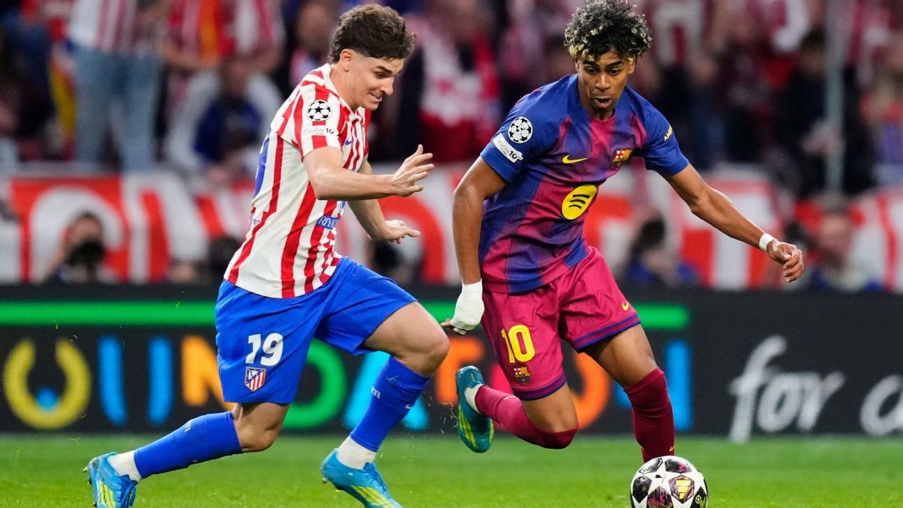 Lamine Yamal comenta sobre Julián Álvarez e a fase atual do Barcelona