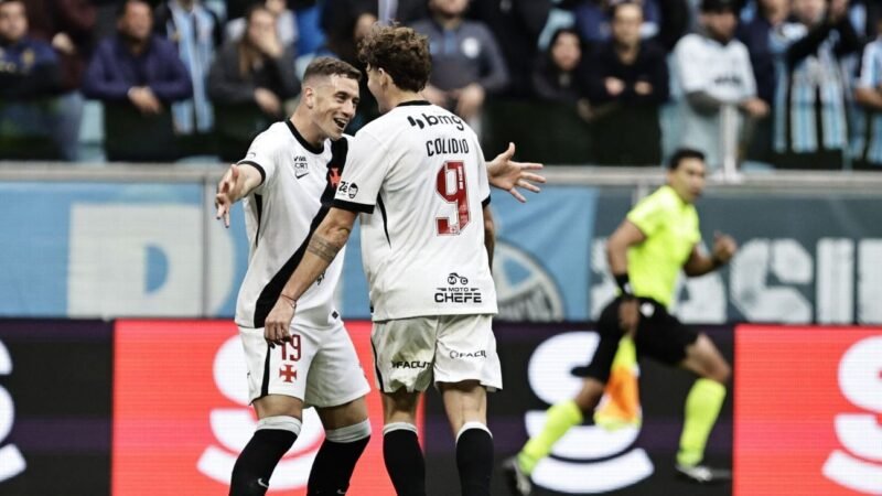 Vasco supera Grêmio e se afasta da zona de rebaixamento no Brasileirão