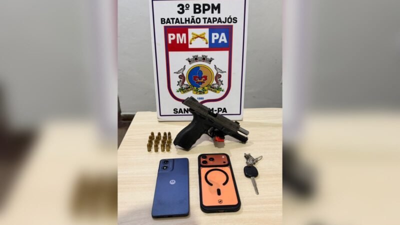 Homem é Detido em Santarém Após Disparos de Arma em Estacionamento