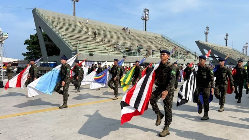 Desfile de 7 de Setembro em Manaus: Forças Armadas e Segurança em Ação