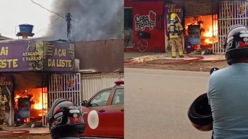 Incêndio Devastador em Loja de Açaí em Porto Velho: Causas e Consequências