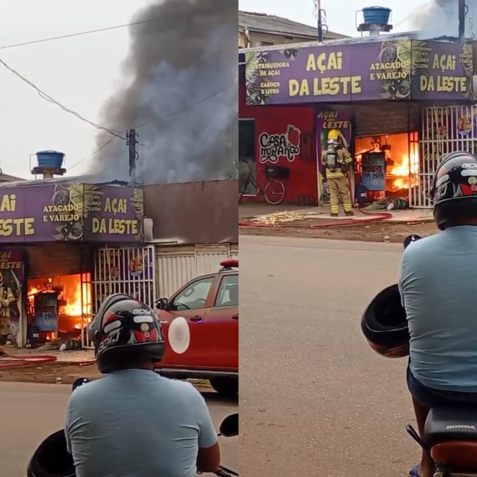 Incêndio Devastador em Loja de Açaí em Porto Velho: Causas e Consequências