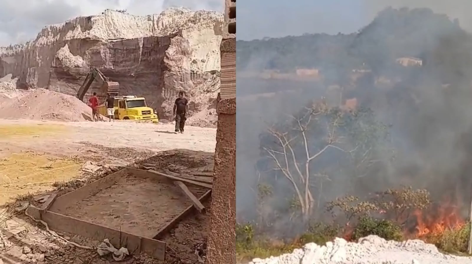 Moradores de Santarém Denunciam Queimadas e Extração Irregular de Terra