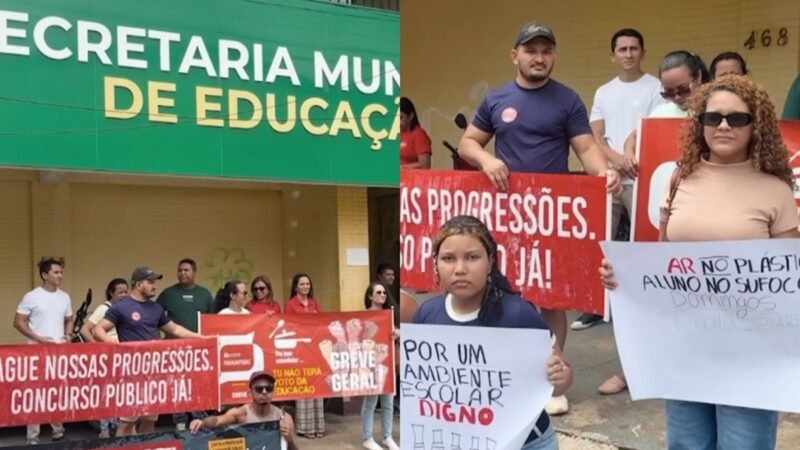 Professores de Parauapebas Realizam Paralisação em Prol de Melhorias nas Escolas