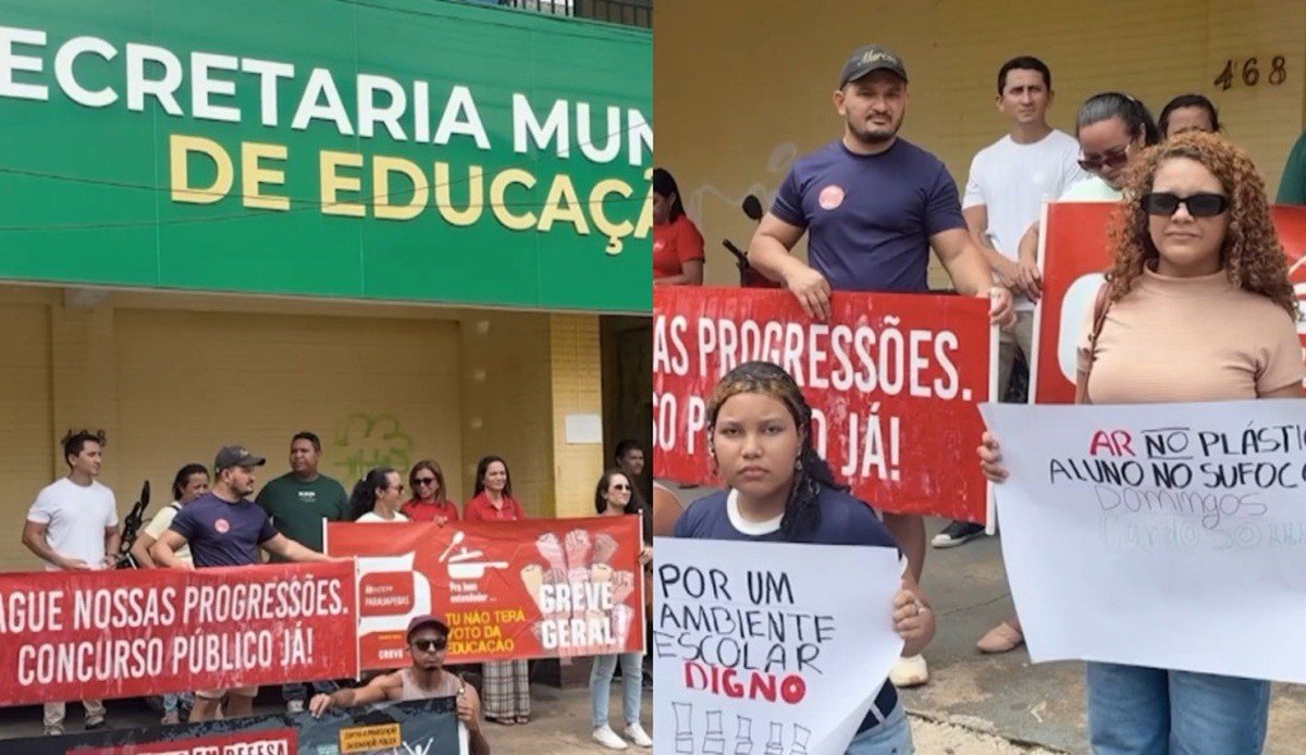 Professores de Parauapebas Realizam Paralisação em Prol de Melhorias nas Escolas