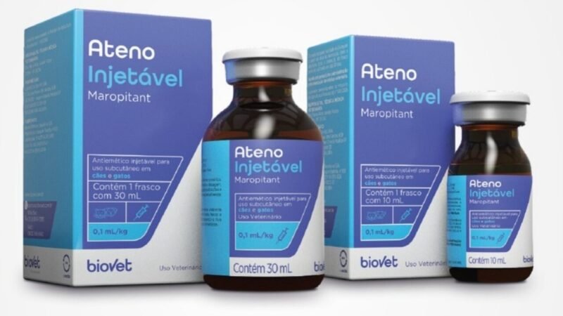 Biovet Introduz Ateno: Inovador Maropitant Injetável para Cães e Gatos no Brasil