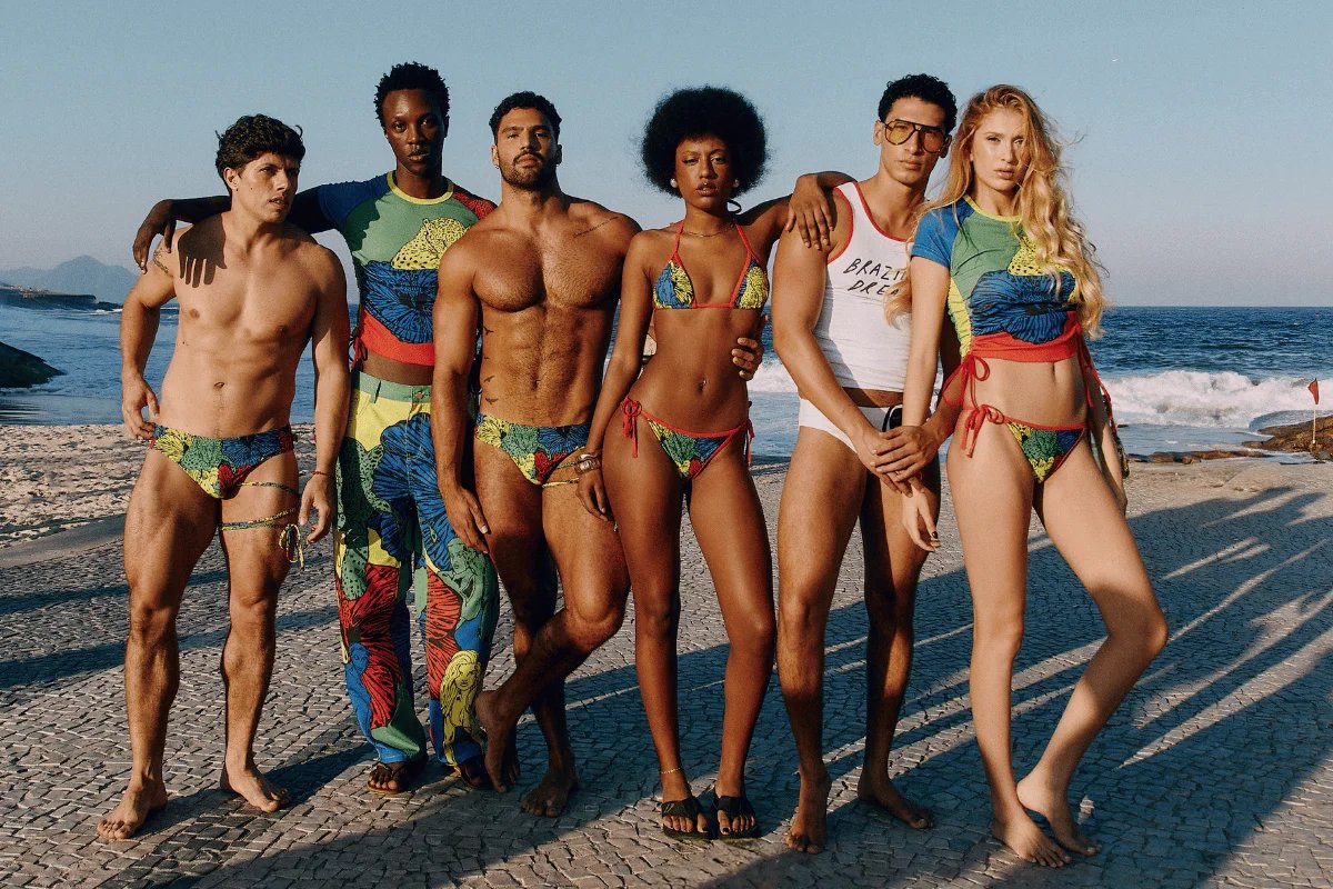 Coleção Paraíso: Estilo e Cultura Brasileira em Beachwear