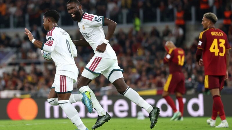 Endrick brilha e Real Madrid conquista vitória emocionante sobre a Roma na Champions League