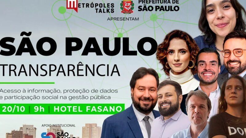 Especialistas discutem a transparência de dados em São Paulo no Metrópoles Talks