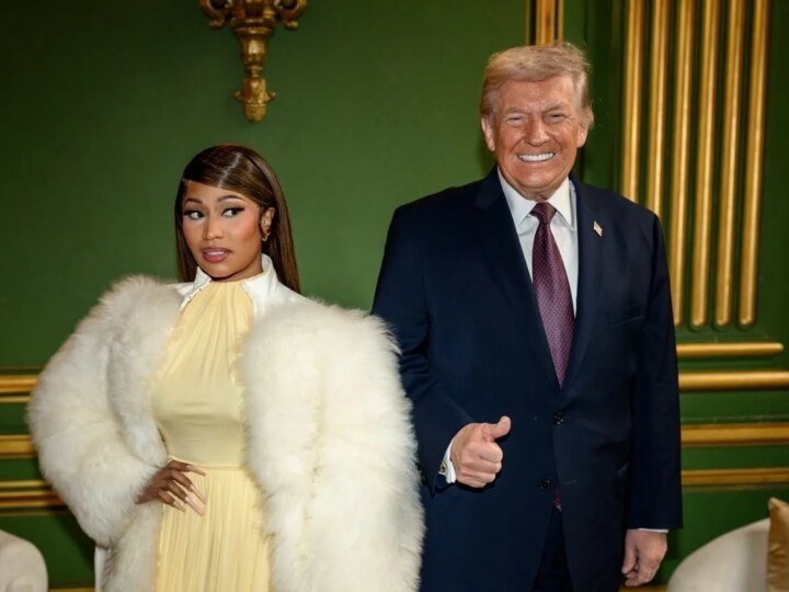 Donald Trump elogia Nicki Minaj durante comício republicano nos EUA