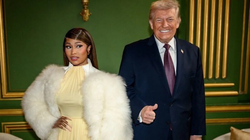 Donald Trump elogia Nicki Minaj durante comício republicano nos EUA