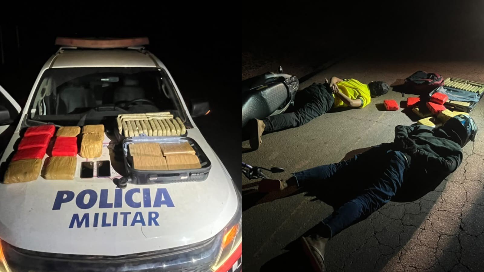 Dois Homens Detidos com 27 kg de Maconha em Juruti: Ação da Polícia Militar