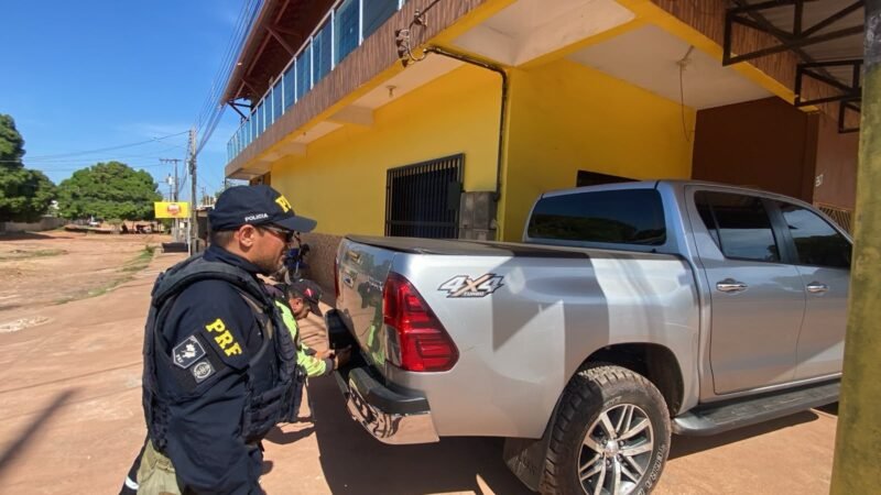 Caminhonete Roubada em Alagoas é Encontrada com Indícios de Clonagem em Santarém