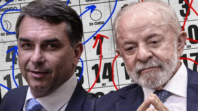 Lula e Flávio Bolsonaro Concluem Campanha em Estados Estratégicos