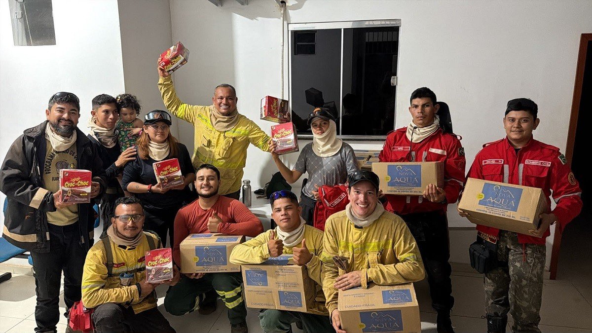 Campanha da Tribo Muirapinima Apoia Brigadistas em Juruti Durante Incêndios Florestais