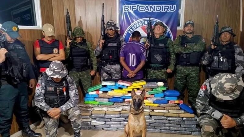 Cão Farejador Apreende 112 Kg de Drogas em Navio Rumo a Santarém