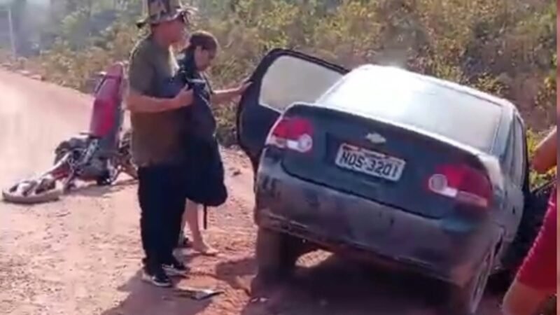 Tragédia no Lago Grande: Motociclista morre em colisão com carro